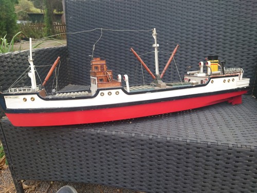 Scratch built model - steam, boat