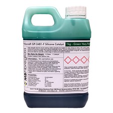 RTV Silicone Mould Making Rubber Catalyst - 1kg - Green Very Fast Set (GP-3481)