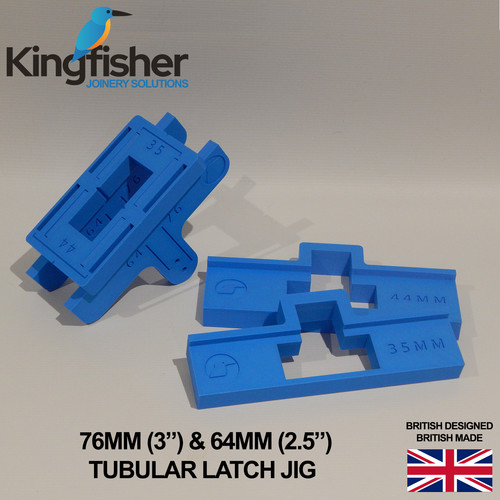 Tubular door latch - tubular, kit
