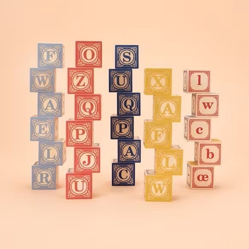 Uncle goose wooden blocks - goose,