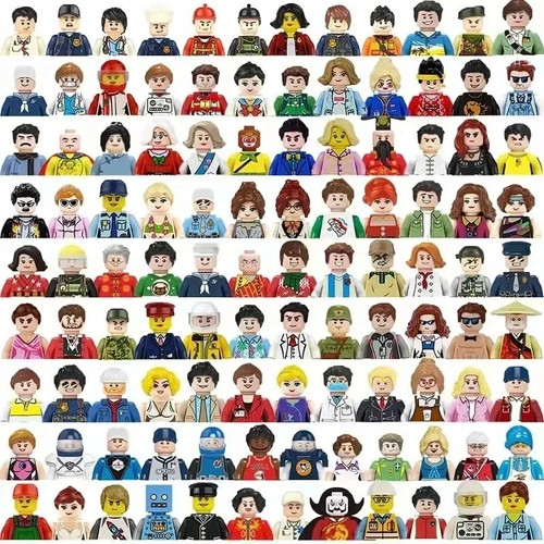40x minifigures bundle - bundle, lot