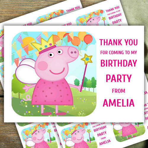 Peppa pig personalised - pig,