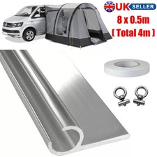 Channel awning rail 4m - channel,