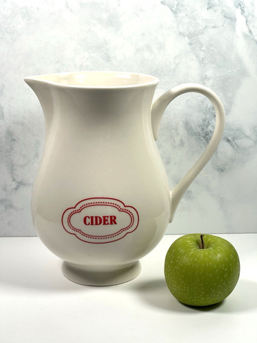 Cider ceramic jug pitcher 20cm - cider,