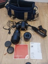 Sony Alpha A200 DSLR Camera