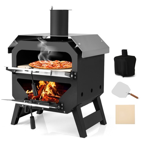 Wood fired pizza oven - wood,