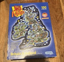 The Jig-map Britain and Ireland 150 Piece Jigsaw Puzzle