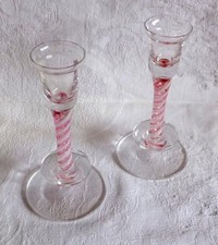 Pair Langham Glass