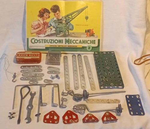Vintage meccano pieces parts - vintage,