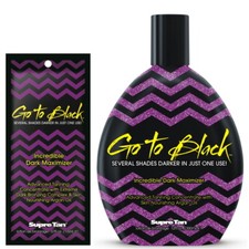 Supre Tan Go To Black Incredible Dark Maximizer sunbed tanning lotion cream