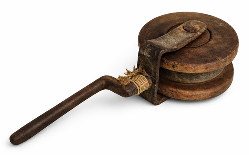 Antique maritime wood iron - antique,