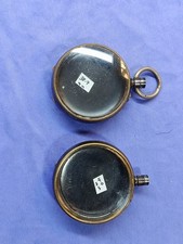 Gunmetal pocket watch cases