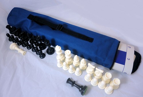 Quiver chess set combo blue - chess,