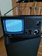 JVC 5" B/W. Television, 3040UKC, UHF and VHF, Vintage Retro TV, 1970s Japan