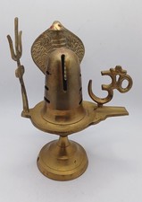 Brass Shiva Lingam statue