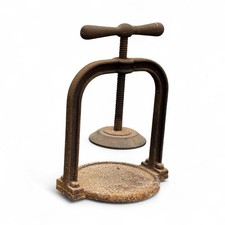 Antique Cast Iron Fruit / Juice Press
