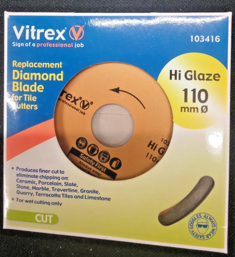 Vitrex 110mm glaze - glaze, diamond