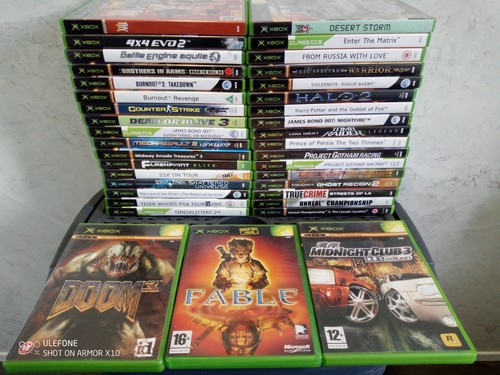Microsoft xbox original - 37,