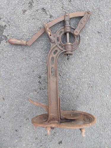 Antique french large cast - cast, iron