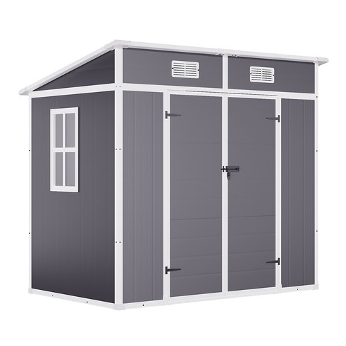 8x4 6x4 large plastic shed - large,