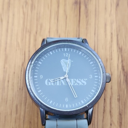 Guinness quartz analogue black - guinness,