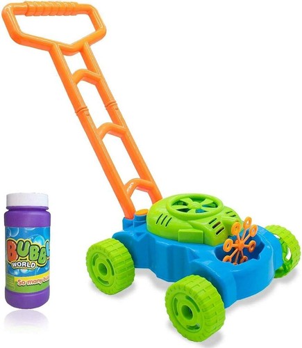 Lawn bubble mower push along - lawn,