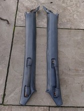 Mk3 MA70 Toyota Supra Pair of A Pillar Trim With Handles in blue interior 