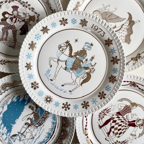 Spode christmas plates - spode,