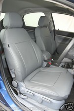 VAUXHALL OPEL VECTRA GREY Leatherette CAR SEAT COVERS Wipe Clean