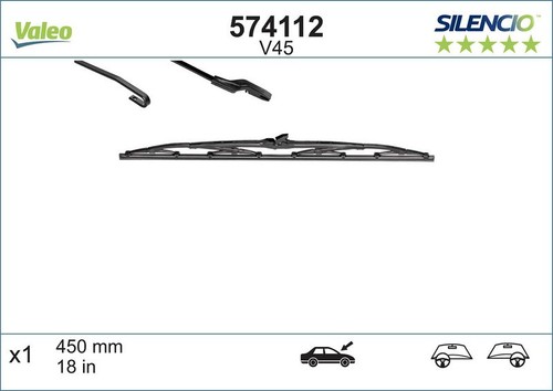 Valeo 574112 wiper blade - valeo,