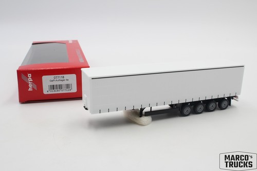 Herpa curtainsider trailer - curtainsider,