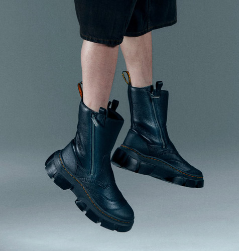 Martens dmxl leather rigger - leather,