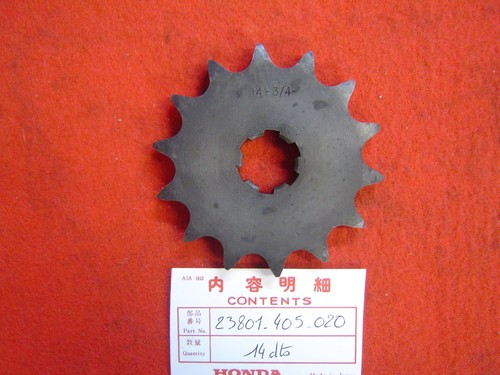 Tooth sprocket for cb750k7 - 14,