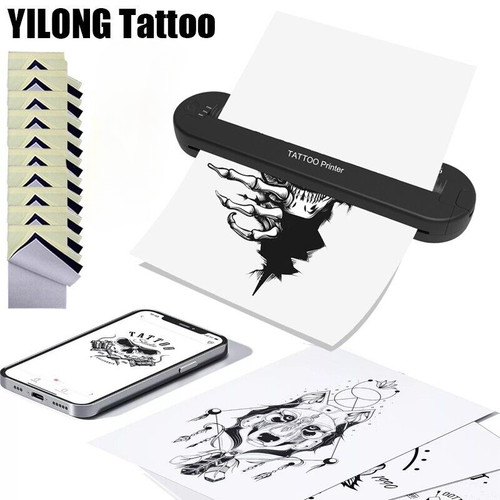 Wireless tattoo stencil - tattoo,