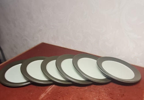 Denby chevron side plate 6 - denby,