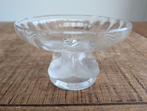 Vintage lalique signed crystal - lalique,