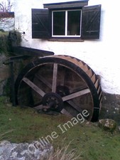Photo 6x4 Water mill North Bovey If you look closely through the right wi c2012