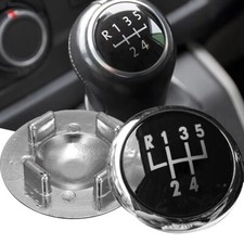 Gear Stick Shift Knob Lever Cap Top Cover Emblem For VW GOLF BORA POLO CADDY 