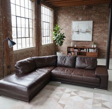 Leather Designer italian Sofa
