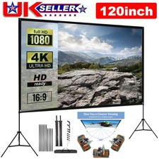 120" Projector Screen w/Tripod