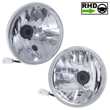 Crystal 7" Halogen Headlights