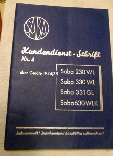 Saba customer service 1933 - saba,