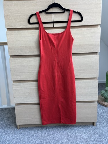 Zara red knit dress - eur, s