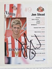 Sunderland Jon Stead authentic