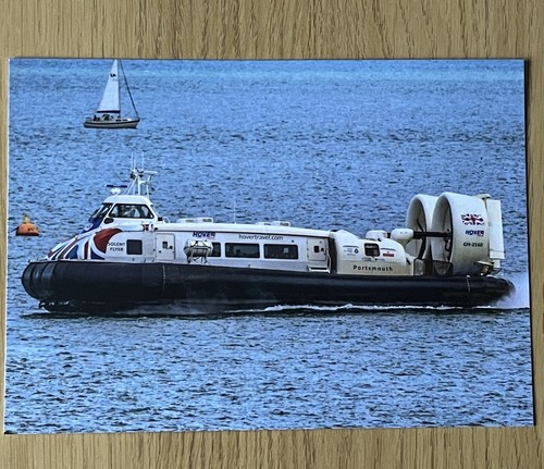 Postcard hovertravel - postcard,