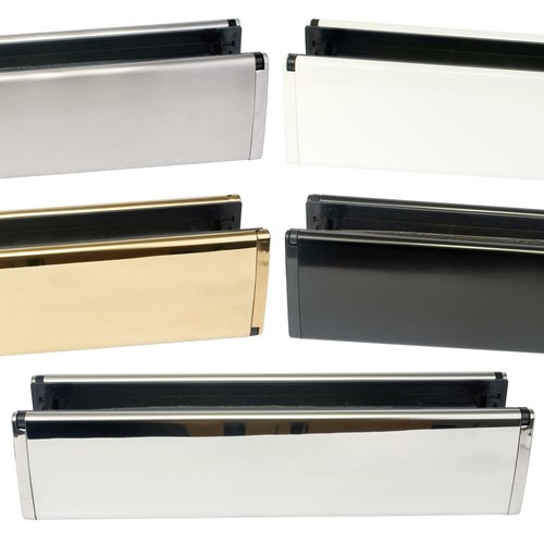 Inch upvc door letterbox - 12",