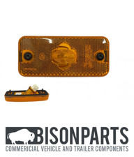 AMBER SIDE MARKER LAMP WITH