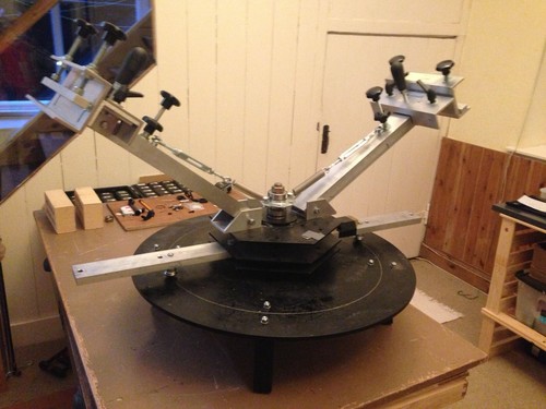 Screen printing carousel 4 - screen,