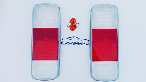 White red tail lights bus - tail, vw
