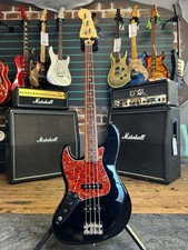 Fender Mexican Standard Jazz Bass Black 2004 Left Handed Bass Guitar